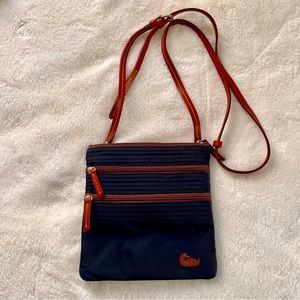 Dooney & Bourke Nylon Triple Zipper Bag